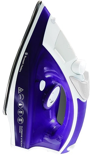 Russell Hobbs Supreme Steam Traditional Iron 23060 from side