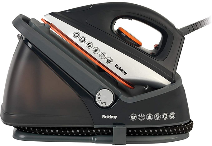 Beldray BEL0534 Steam Surge Black Pro Steam Station Iron main image-min