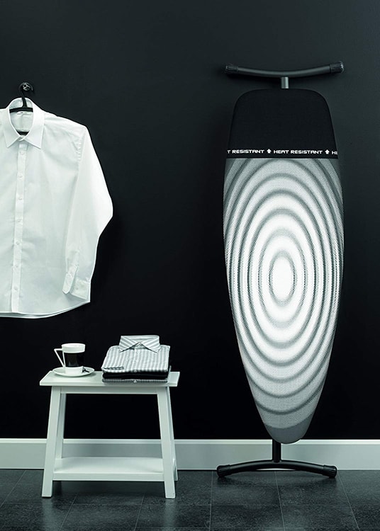 Brabantia Titan Oval Ironing Board placed in room-min