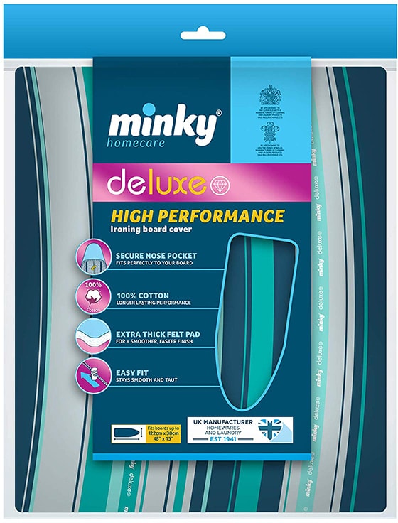 Minky Deluxe Ironing Board Cover main image-min