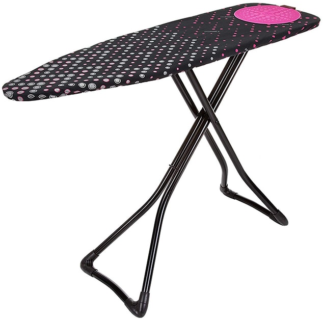 Minky Hot Spot Ironing Board fully opened-min