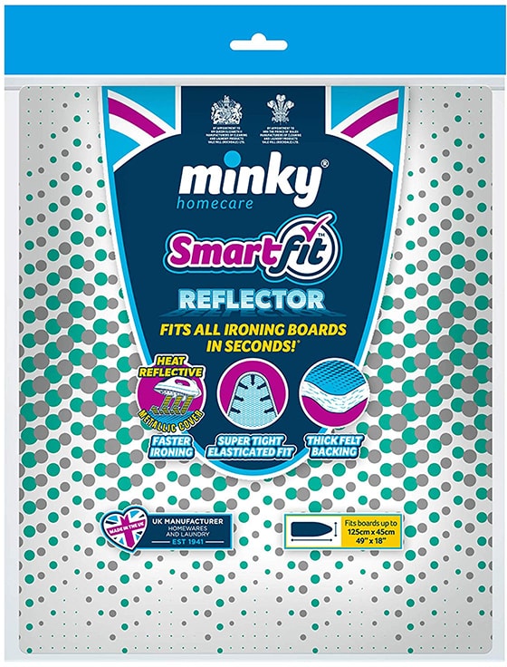 Minky Smartfit Reflector Ironing Board Cover main image-min