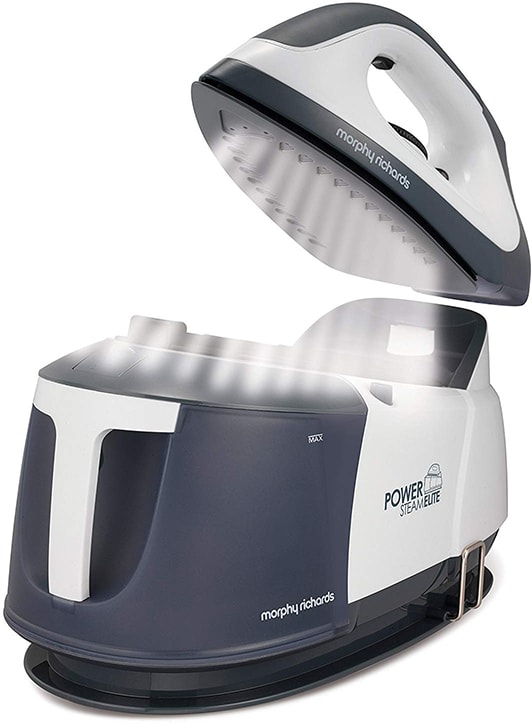 Morphy Richards Power Steam Elite Steam Generator Iron 332007 throwing steam-min