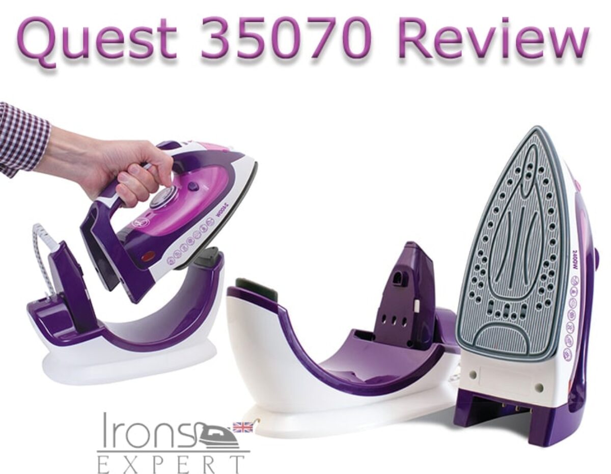quest cordless steam iron