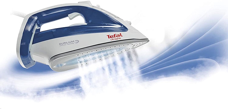 Tefal FV4090 Ultraglide Steam Iron steam flow-min