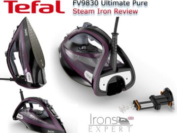 Tefal FV9830 Ultimate Pure Steam iron review article thumbnail-min