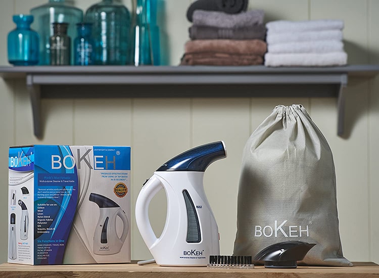 BOKEH Clothes Steamer and Travel Kettle-min