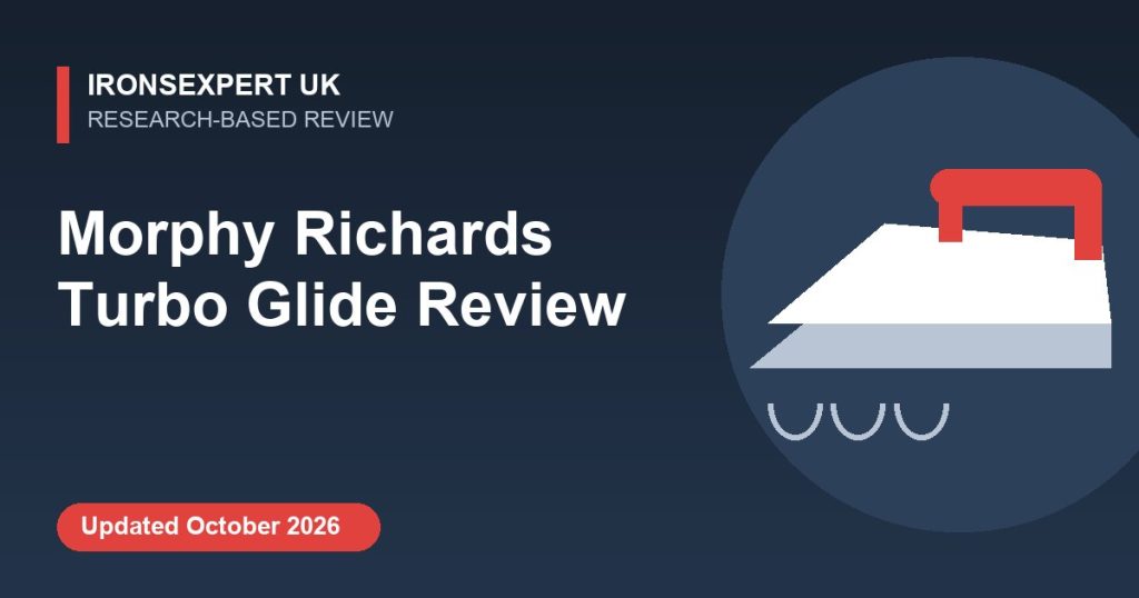 Morphy Richards Turbo Glide Review – IronsExpert UK research-based review