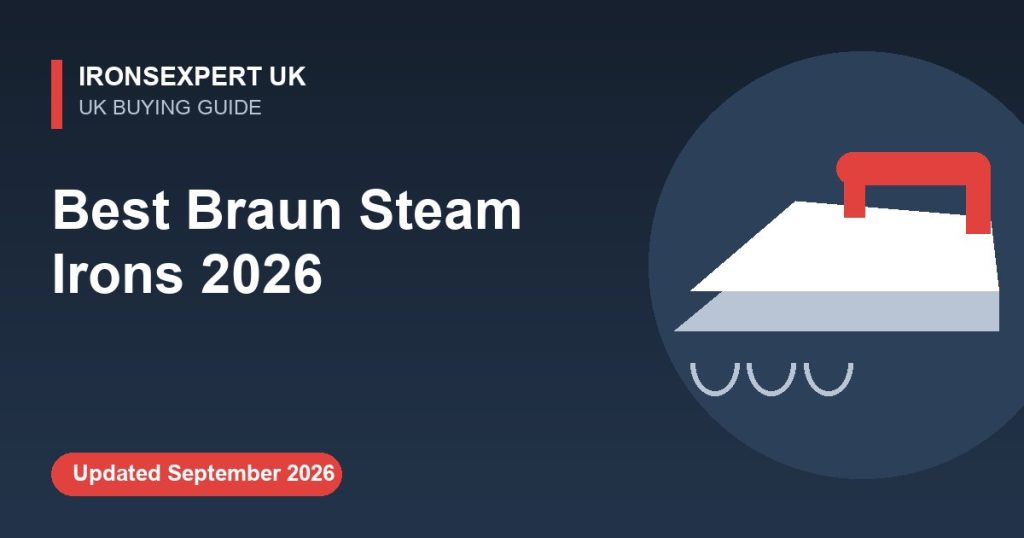 Best Braun Steam Irons 2026 – IronsExpert UK guide illustration