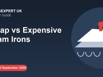 Cheap vs Expensive Steam Irons – IronsExpert UK guide illustration