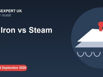 Dry Iron vs Steam Iron – IronsExpert UK guide illustration