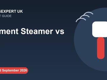 Garment Steamer vs Iron – IronsExpert UK guide illustration