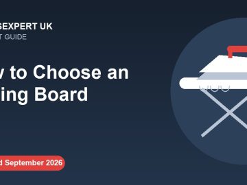 How to Choose an Ironing Board – IronsExpert UK guide illustration