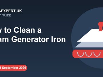 How to Clean a Steam Generator Iron – IronsExpert UK guide illustration