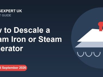 How to Descale a Steam Iron or Steam Generator – IronsExpert UK guide illustration