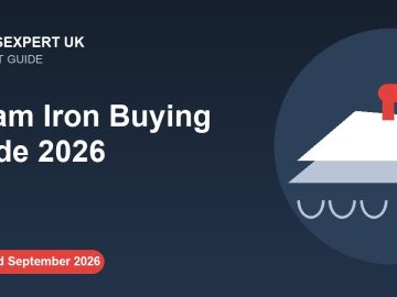 Steam Iron Buying Guide 2026 – IronsExpert UK guide illustration