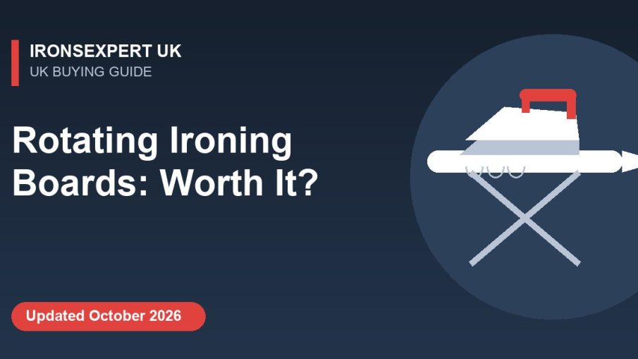 Rotating Ironing Boards UK – IronsExpert guide illustration