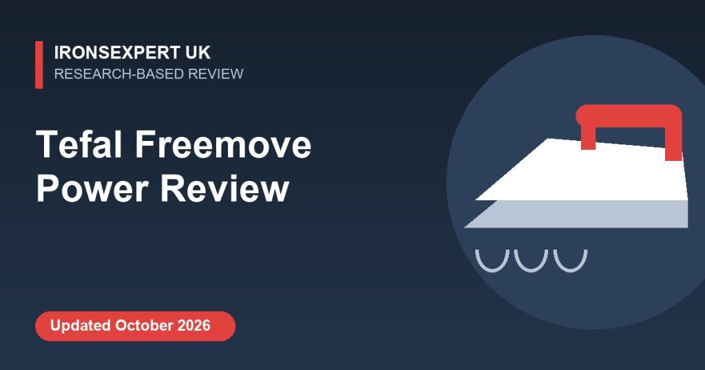 Tefal Freemove Power Review – IronsExpert UK research-based review